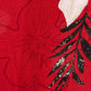 Camisa hawaiana rojo (XL) Caribbean Blues