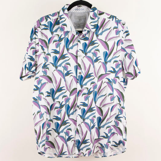 Camisa estampada blanco (M) Ted Baker