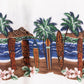 Camisa hawaiana blanco (2XL) Favant