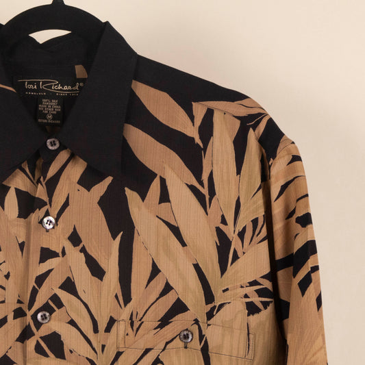 Camisa Hawaiana Beige (M) Tori Richards