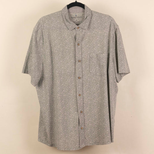 Camisa Estampada Gris (XL) Tailor Vintage
