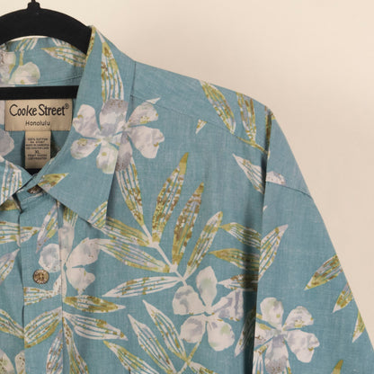 Camisa Estampada Azul (XL) Cooke Street