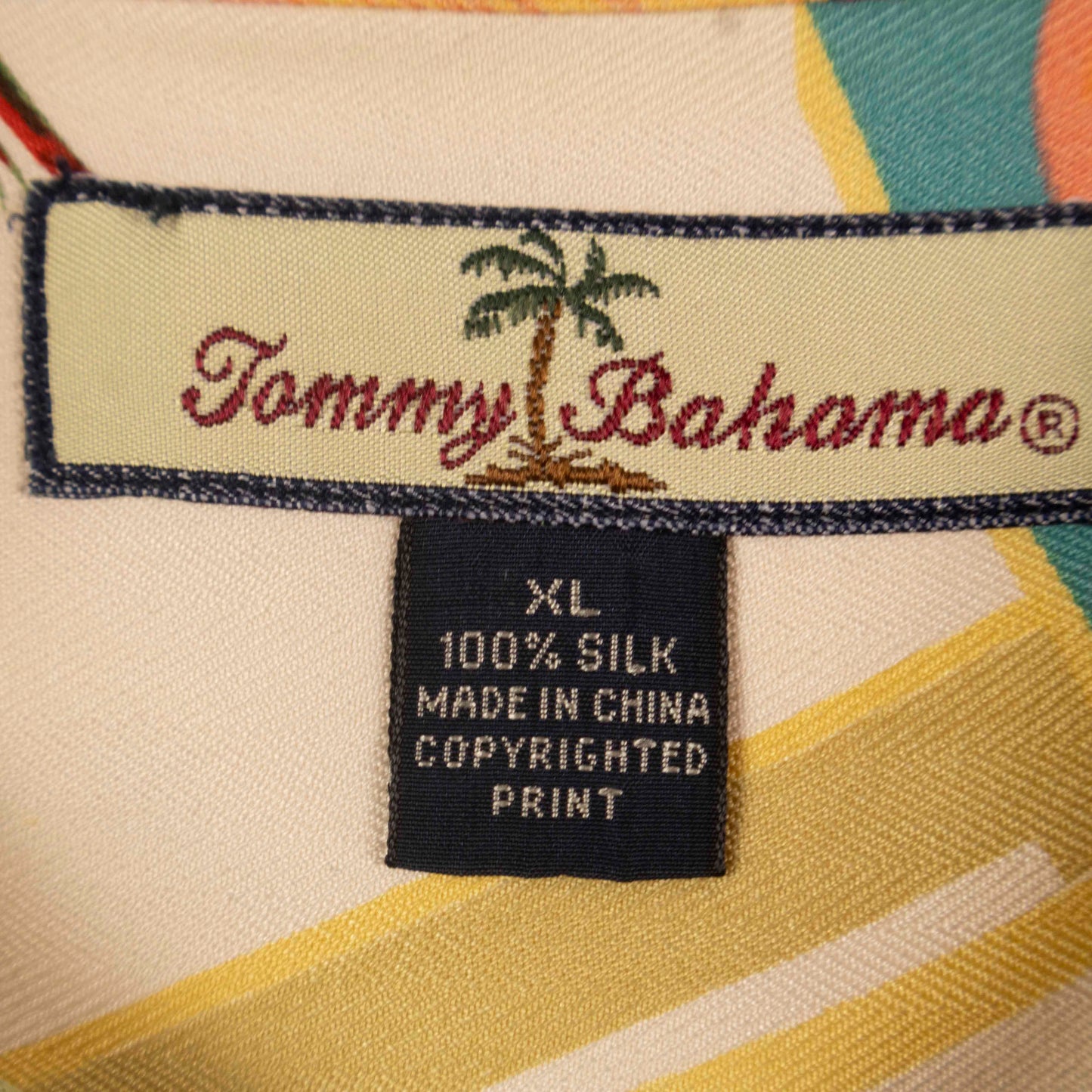 Camisa Hawaiana Amarillo (XL) Tommy Bahama