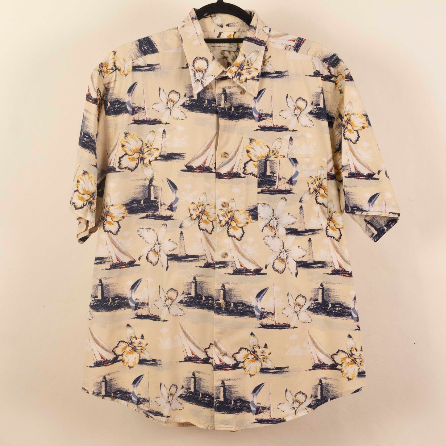 Camisa Estampada Amarillo (L) Crossings
