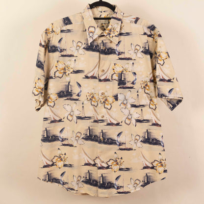 Camisa Estampada Amarillo (L) Crossings