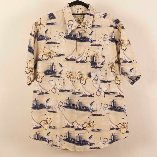 Camisa Estampada Amarillo (L) Crossings