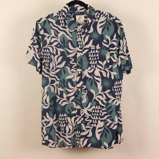 Camisa Estampada Verde (M) O'Neill