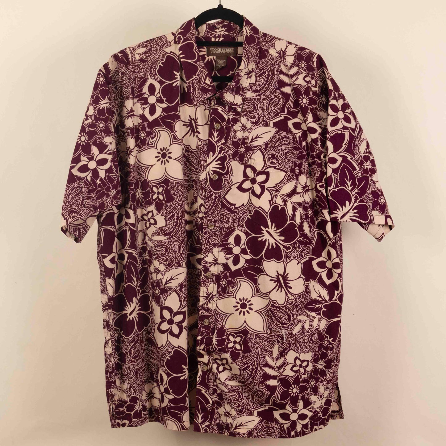 Camisa Estampada Rojo (2XL) Cooke Street