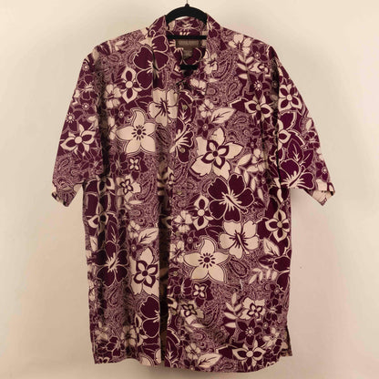 Camisa Estampada Rojo (2XL) Cooke Street
