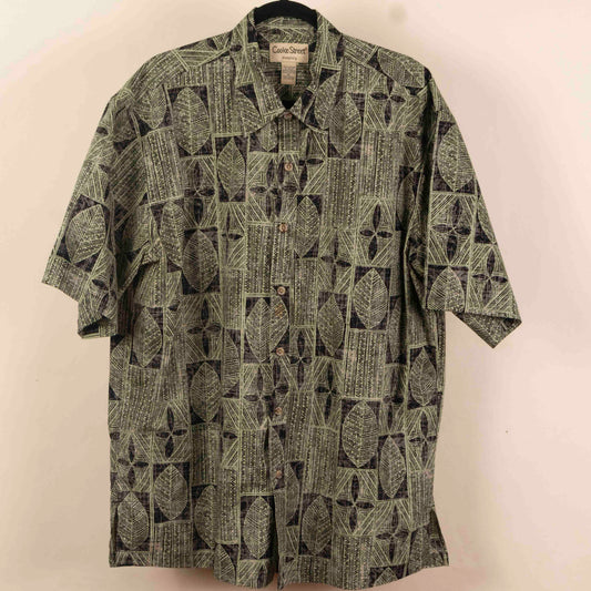 Camisa Estampada Verde (XL)  Cooke Street