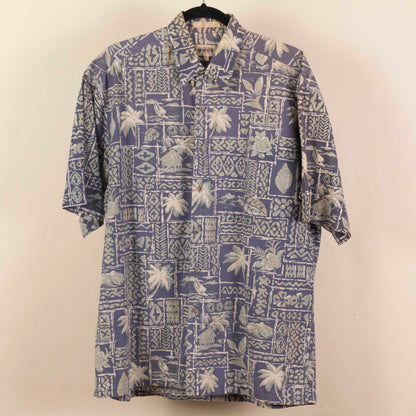 Camisa Estampada Azul (L) Campia