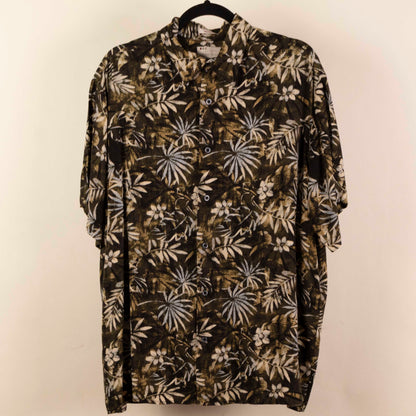 Camisa Estampada Verde (L) Natural Issue