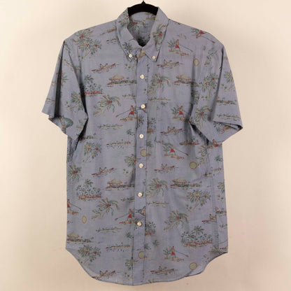 Camisa Estampada Gris (S) J. Crew