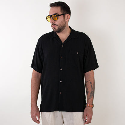 Camisa casual negro